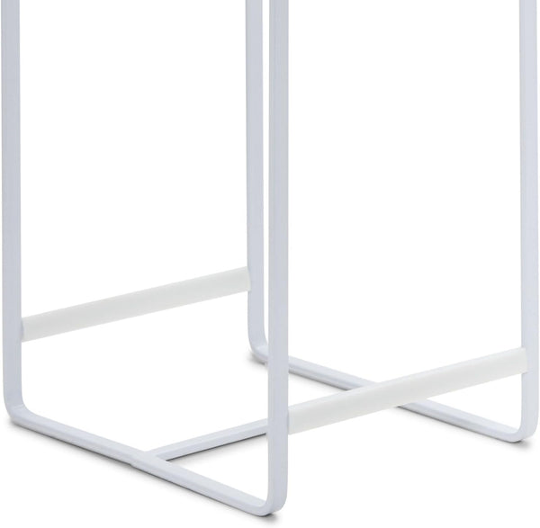 Juvale 3-Piece Plate Organizer - Space-Saving Cabinet Storage & Dish Storage Rack - Plate Stand & Pot Lid Holder - Pack of 3, White, 1 Large & 2 Small