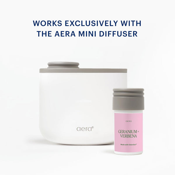 Aera Mini Home Hygiene Mint and Eucalyptus - Essential Oil for Home - Relaxing Fragrance - Notes of Orange Peel, Spearmint and Eucalyptus - Scent