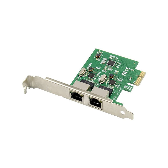 XM-NA3820 PCI-E 2-Port Dual 10/100/1000Mbps Gigabit Ethernet PCI Express (Pcie X1) Server Network Card/Network Adapter, 