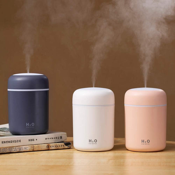Colorful Cool Mini Humidifier, Essential Oil Diffuser, Aroma Essential USB Personal Desktop Humidifier for Car, Office Room, Bedroom Etc,2
