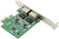 XM-NA3820 PCI-E 2-Port Dual 10/100/1000Mbps Gigabit Ethernet PCI Express (Pcie X1) Server Network Card/Network Adapter, Realtek RTL8111F Chipset,