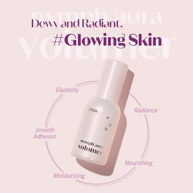 ETUDE Nymph Aura Volumer 24G (0.81Fl Oz) | Face Primer, Body Primer, Hydrating R