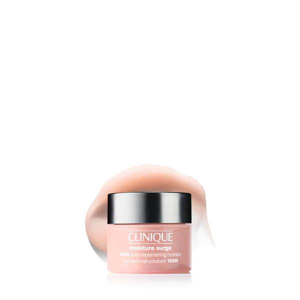 Clinique Moisture Surge 100H Auto-Replenishing Hydrator Oil Free Face Moisturizer | With Hyaluronic Acid, Aloe Bioferment and Vitamins C + E | For