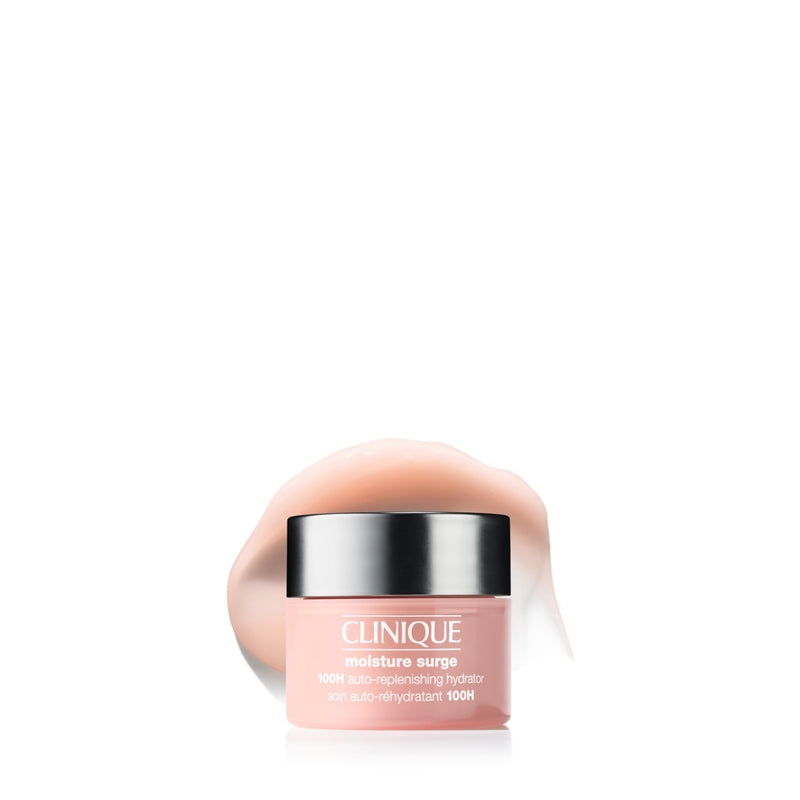 Clinique Moisture Surge 100H Auto-Replenishing Hydrator Oil Free Face Moisturizer | With Hyaluronic Acid, Aloe Bioferment and Vitamins C + E | For