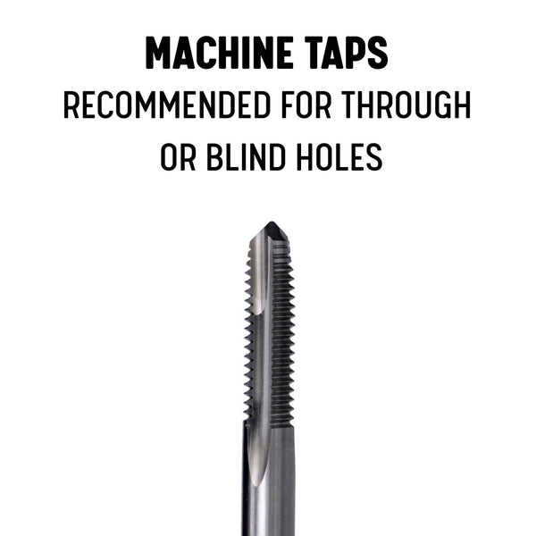 Drill America 1/4"-20 High Speed Steel Tin Coated 2 Flute Spiral Pointed Tap, T/A Series
