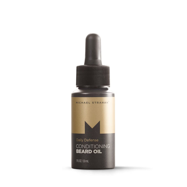 Michael Strahan Conditioning Beard Oil Men’s Grooming and Skincare for Dry, Sensitive Skin | Moisturizing, Smoothing, Soothing Beard Softener with