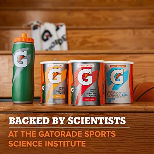 Gatorade Thirst Quencher Powder, Fruit Punch, 76.5 oz Fruit Punch 4.78 Pound (Pack of 1)