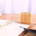 Weljoy Wood Grain Portable Diffuser for Essential Oils Ã¢ÂÂ Car or Travel, Mini Size, Quiet, Waterless, Re-Chargeable Battery or USB (Wood Grain)