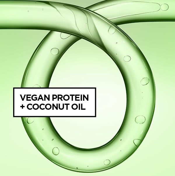 Garnier Fructis Curl Nourish Moisturizing Shampoo for Curly Hair, Plant Protein and Coconut Oil Formula, Up to 48HR of Curl Definition, Sulfate