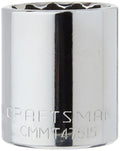 CRAFTSMAN Shallow Socket, SAE, 1/2-Inch Drive, 1-1/16-Inch, 12-Point (CMMT47515) 1-1/16"