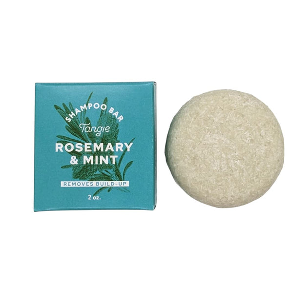 Natural Rosemary Mint Zero Waste Shampoo Bar by Tangie