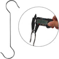 K Y KANGYUN 6 Pack 16 Inch Extra Large S Hooks Heavy Duty Plant Hanging Hook Long S Shaped Extension Hooks for