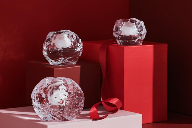 Kosta Boda Snowball Votive