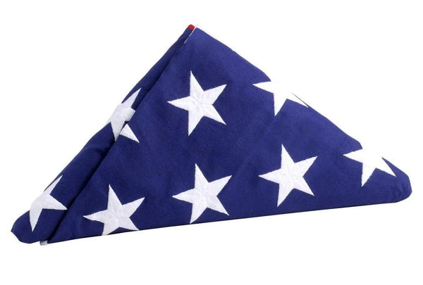Allied Flag Official U.S. Interment Flag - 5' x 9.5' | Premium Quality, Outdoor Durable, Heavy‑Duty Construction for Residential or Commercial Use
