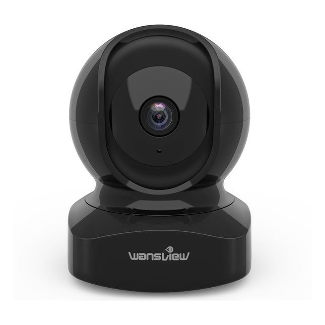 Wansview Security Camera Indoor, 360 Degree Wifi Home Security Cameras for Pet/Dog/Nanny, 2 Way Audio Night Vision, Work