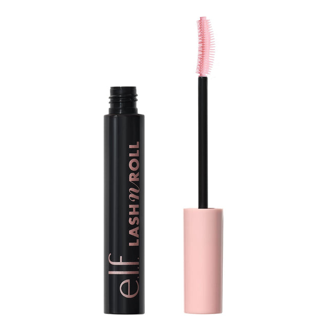 E.L.F. Lash 'N Roll Mascara, Curling Mascara for Visibly Lifted Lashes, Lifts & 