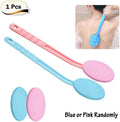 Eyxformula Easy Lotion Applicator for Back – Long Handle Cream Applicators Wand with 2 Pads, Tool to Apply Sunscreen, Self Tanner on Back, Body &