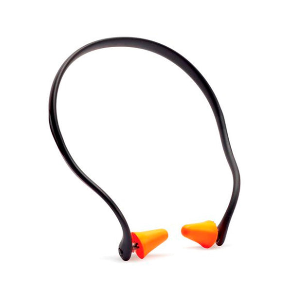 Walker's Pro-Tek Earplug Band 25dB NRR Passive Hearing Protection Shooting Hunting Soft Adaptable Foam Plugs w/Comfortable Neckband, Extra Pair of