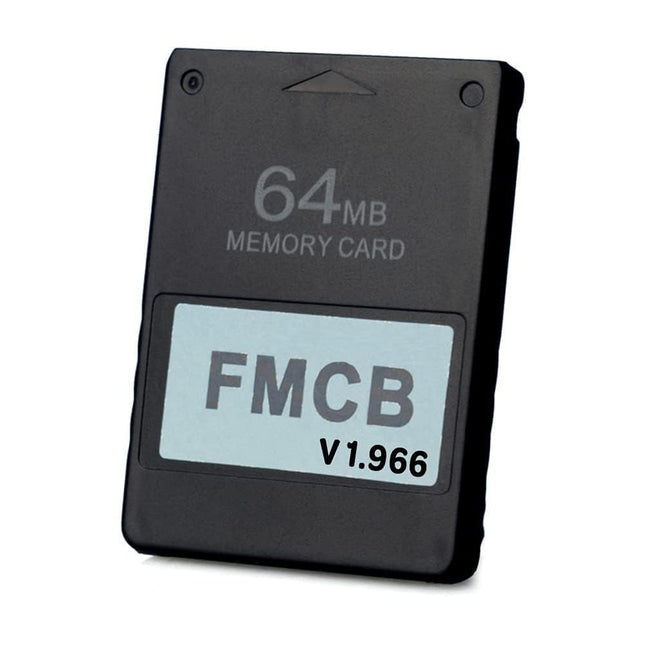 PS2 FMCB Free Mcboot Card V1.966 Meory Card 64 MB for PS2 - Plug and Play PS2 Memory Card -Runs Games in USB Disk or Har