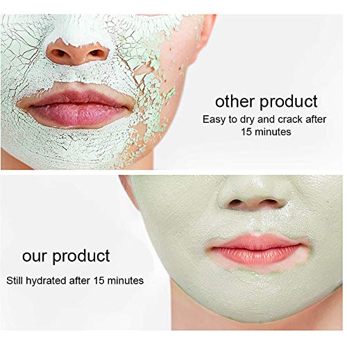 Grospe Green Tea Mask Stick Blackhead Remover Deep Pore Cleansing Clay Stick Mask Moisturizing Oil Control Shrink Pores Remove Anti-Acne Mask