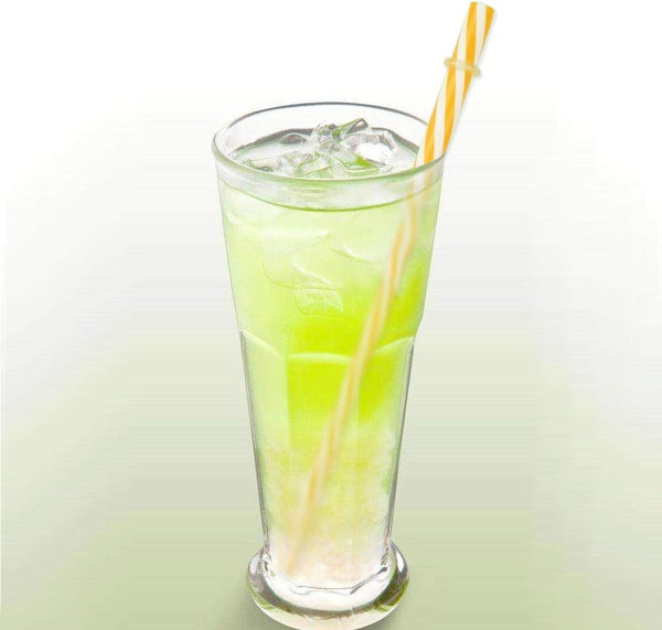 100 Piece Reusable Hard Plastic Straws. BPA-Free, 9 Inch Long Stripe Drinking Straws, Outer Diameter 0.28 Inch 102 Piece Set