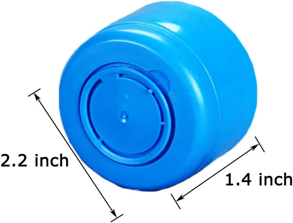 Zddaoole 30 Pack Non Spill Caps,Reusable 55mm 3 and 5 Gallon Water Bottle Snap On Cap,Replacement Non-Spill Anti Splash Water Jug Caps