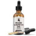 Striking Viking Beard Growth Oil with Biotin - 2 Fl Oz, Unscented - Thickening, Conditioning Biotin Beard Growth Serum for Men with Argan & Jojoba