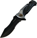 Tac-Force Extra Large Grey 10.5" Folding Blade Assisted Open Pocket Knife