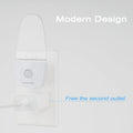 GREENIC Blue Motion Sensor Night Light Plug in 2 Pack, 0.5W LED Motion Detector Night Light Lamp, Automatic Motion Activated Nightlights for