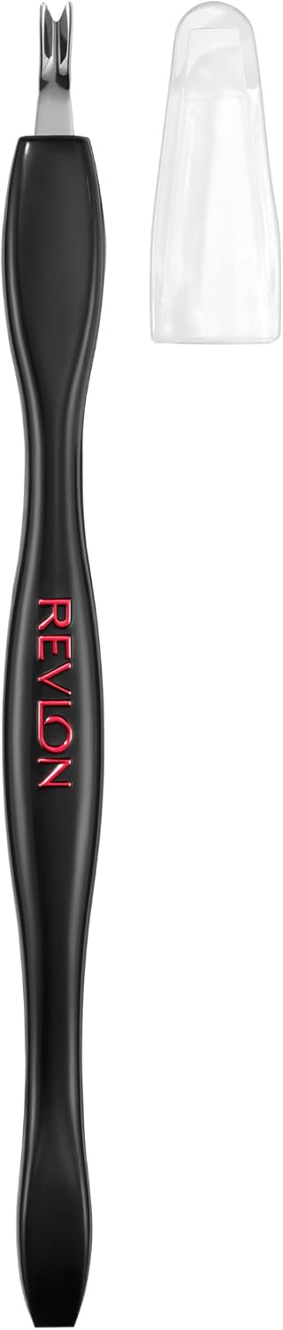 Revlon Cuticle Trimmer With Cap, High Precision V-Tip and Comfortable Grip for Gentle and Easy Trimming, 1 Count 1 Count (Pack of 1)
