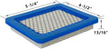 5 Pack 491588S Air Filter, Compatible with 491588 4915885 Flat OEM Air Cleaner Cartridge, Lawn Mower Air Filter