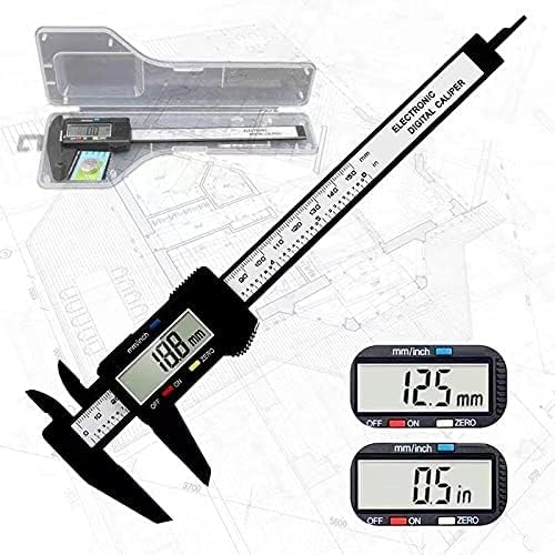 Digital Calipers,Electronic Digital Calipers,LCD Screen Displays Plastic Caliper