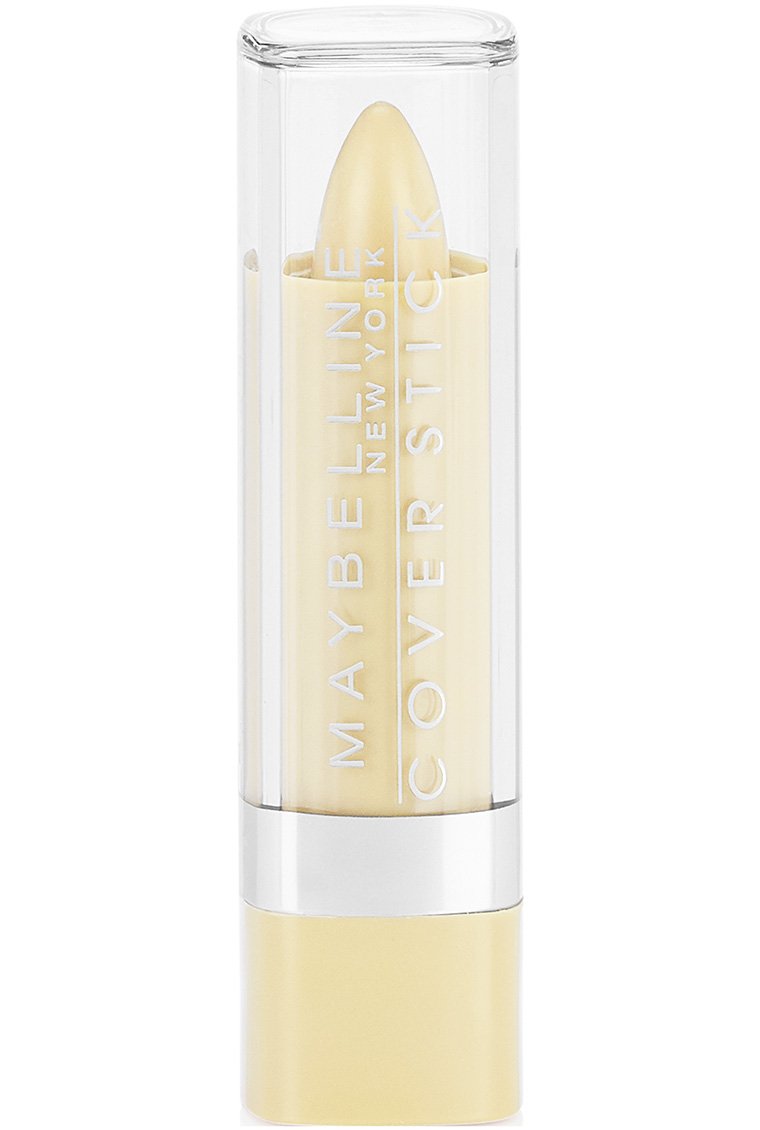 Maybelline New York Cover Stick Corrector Concealer, Yellow Corrects Dark Circles, 0.16 Oz.