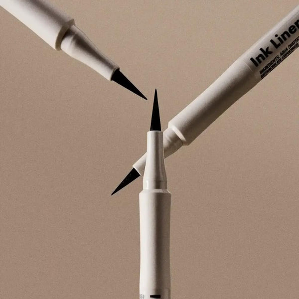Farmasi Ink Liner Eyeliner Pen, Waterproof, Ultra Matte Black, 24-Hour Wear | Extra-Black Pigments, Precise Fine Or Bold Lines, Saturated Ink