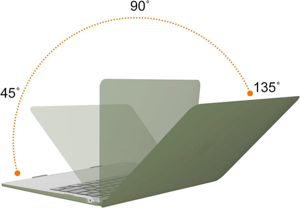 MOSISO Compatible with MacBook Air 13 inch Case M1 2021 2020 2019 2018 Army Green