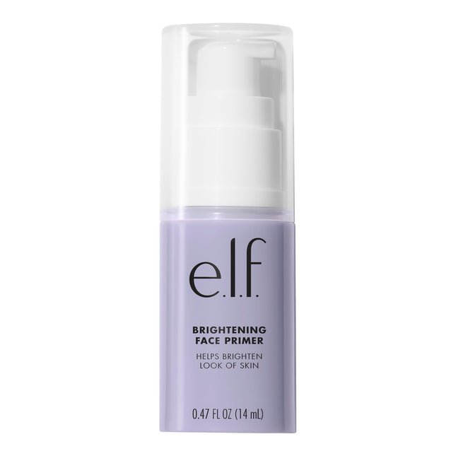 E.L.F. Brightening Lavender Face Primer, Face Makeup Primer for Neutralizing Une