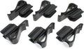 GWAYN 6 Pcs Golf Putter Clip Golf Club Bag Clips on Putter Clamp Holder for Organizer Ball Putter Accessories