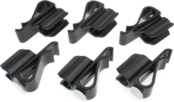 GWAYN 6 Pcs Golf Putter Clip Golf Club Bag Clips on Putter Clamp Holder for Organizer Ball Putter Accessories