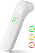 Thermometer for Adults and Kids, Fast Accurate Baby Thermometer, Fever Alarm & Mute Mode, Baby Essentials - Lifetime Support White