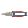 Clauss 20462 8-Inch Spring Assist Titanium Snips, All Purpose Heavy Duty Snips for Thick, Tough Materials