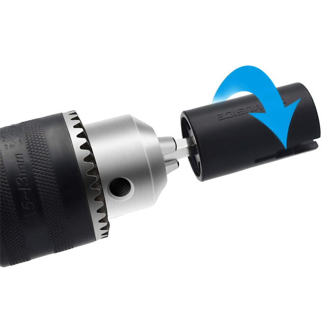 Hexagonal Drill Bit Tuning Peg Winder for Electric Acoustic Guitar Bass String Change Maintenance, Attaches to Power Scr