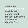 Davids Fluoride Free Toothpaste, Teeth Whitening, Antiplaque, SLS (Sulfate) Free, Promotes Enamel Health, Mouth & Gum Detox, EWG Verified,