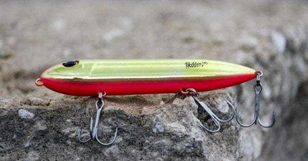 Heddon Super Spook Topwater Fishing Lure for Saltwater and Freshwater, Black Shiner, Super Spook (7/8 oz)
