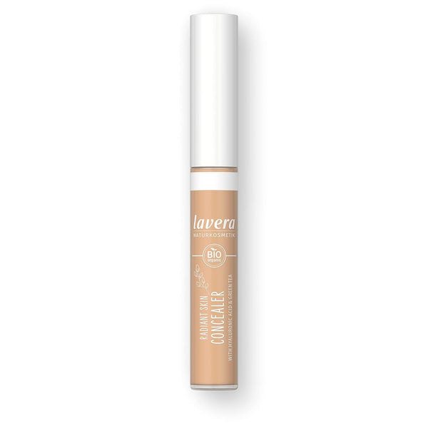 Lavera Radiant Concealer Pencil Tanned 04 - Full Coverage - 8-Hour Wear - Moisturizing - Vegan Natural Cosmetics - 0.19 Fl Oz