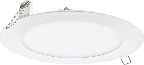 Juno LED Recessed Lights 6 Inch round Wafer Downlight, 5-In-1 Switchable White Color Temperature, 120 Volts, 6-Inch Ultra-Thin Flat Trim, Matte