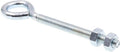 Prime-Line 9066440 Eye Bolts with Nuts, 1/4 In.-20 X 4 In., Zinc Plated Steel (10 Pack)