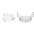 Char-Broil the Big Easy 22-Piece Turkey Fryer Accessory Kit, Chrome + Char-Broil the Big Easy Bunk Bed Basket