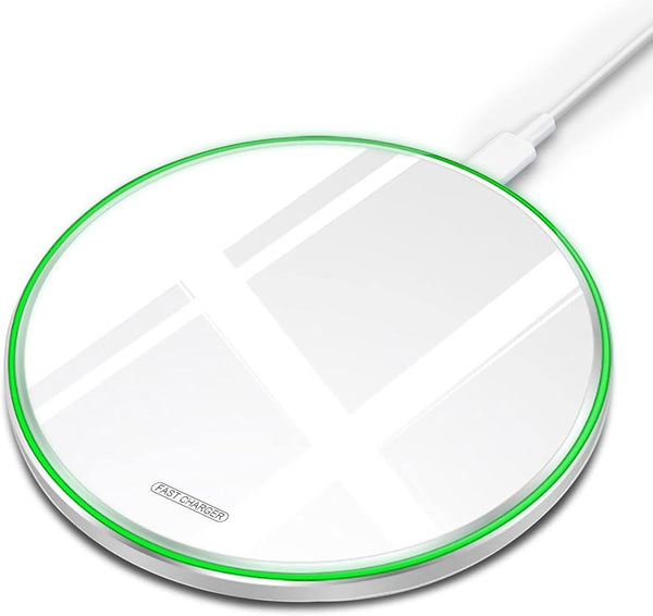 Fast Wireless Charger,20W Max Wireless Charging Pad Compatible with Iphone 16/16 Pro/16 Pro Max/16 Plus/15/14/13/12/11/X,Airpods;Fdgao Wireless