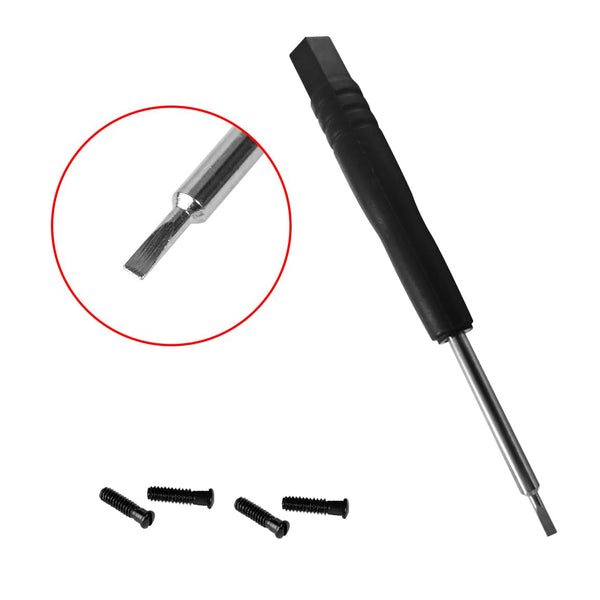Replacement Screws for ray ban RB4147 BR4184 RB4190 RB4175 Sunglasses Repair Kit (Set of 4),Screwdriver (Black)