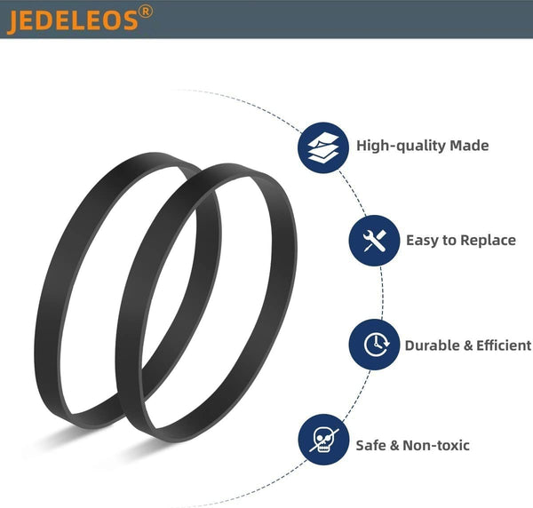 JEDELEOS Replacement Belts for Bissell Style 7/9/10 P/N 3031120 PowerForce Helix Powerlifter Cleanview Swivel Rewind Pet Vacuum Cleaner Replace